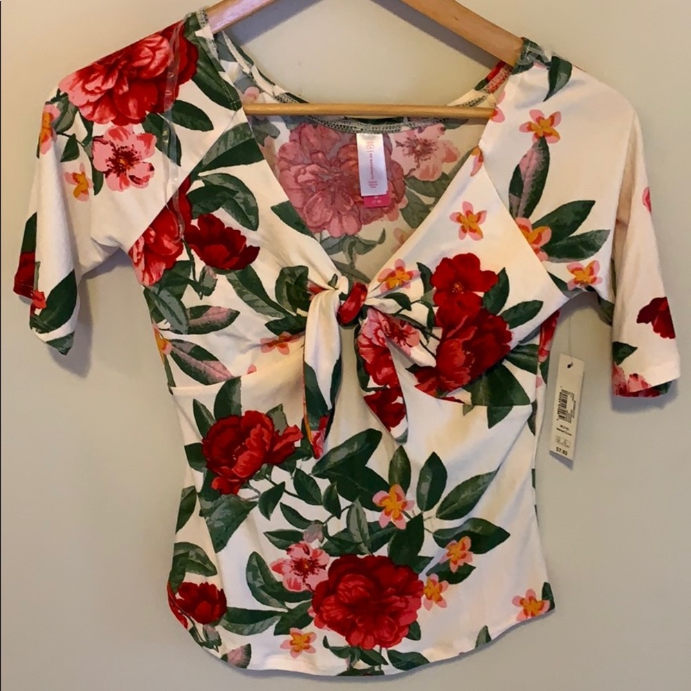 Flower Crop Top
